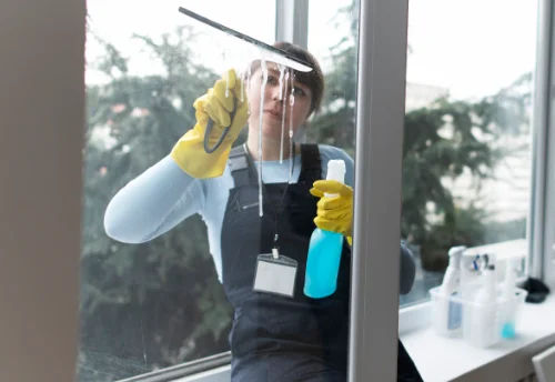 Nettoyage de vitres intérieures et extérieures à Couloutre